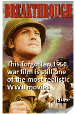 Upon release in 1950, ''Breakthrough'' was hailed for its detail and dedication to its military roots. Audiences praised its authentic battle scenes and heart-pounding thrills. The film's overwhelming presence and theatrical spectacle captivated audiences, and there's a surprisingly simple trick behind the on-screen wizardry. Breakthrough used readily available newsreel footage.